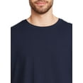 thumbnail image 2 of George Men's Crewneck Tee with Long Sleeves, Sizes XS-3XLT, 2 of 5