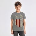 thumbnail image 2 of HAYIMI Kids O-Neck T-Shirts Knit Textured Casual Tee Shirt For Boys Soft Comfortable Daily Wear Youth Tops Relaxed Fit Dailywear, 2 of 4