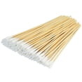 thumbnail image 1 of Hisopos de algodón, 6 pulgadas, palillo estéril limpio con mango de madera para limpiar heridas, limpiar maquillaje, eliminar residuos (500 piezas), 1 of 4