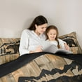 thumbnail image 5 of Homewish Bear Silhouette 7-Piece Twin Bedding Sets,Rustic Old Barn Door Bedding Comforter Set,Rustic Farmhouse Cabin Sheet Sets For Boys Kids,Ultra Soft Home Decor Reversible, 5 of 9