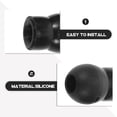 thumbnail image 2 of Miangastore 2pcs Soft Silicone Ear Tips Replacement Earplugs Parts Earphone Replacement Tips For Comfortable Fit And Noise Reduction, 2 of 8