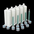thumbnail image 1 of 5pcs/set 50ml 1:1 Ab Glue Tube Dual Glue Cartridge Two Component Dispenser Tube With Mixing Tube Mixing Syringe For Industrial Glue Applicator, 1 of 2