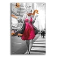thumbnail image 1 of Epic Art 'Marilyn In The City BW' by JJ Brando, Acrylic Glass Wall Art, 24"x36", 1 of 8