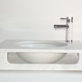 thumbnail image 5 of Eviva Pasadena 24 in. White Carrara Marble Sink, 5 of 5