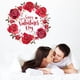 thumbnail image 1 of Vinilos decorativos de pared para San Valentín. Adhesivos removibles con diseño para decorar la pared. Ideales para la sala de estar, aniversarios y fiestas. Adhesivos de pared para San, 1 of 9