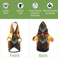 thumbnail image 6 of Cauagu Sunset Maple Tree Fox Pattern Winter Pet Hoodie Sweatshirts- Dog Hoodie Sweater with Leash Hole - Cute Dog Hoodie - Pet Clothes Puppy Cat Custume -Large, 6 of 8