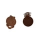 thumbnail image 5 of Clip 12pcs En El Pendiente Con La Almohadilla Para Pegar La Fabricación De La Joyería De Los Resultados - Cobre Sunnimix Earring Hallazgos, 5 of 8
