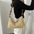 thumbnail image 6 of Stylish Woven Tote Bag for Women Versatile Summer Boho Shoulder Purse Casual Beach Holiday, 6 of 7