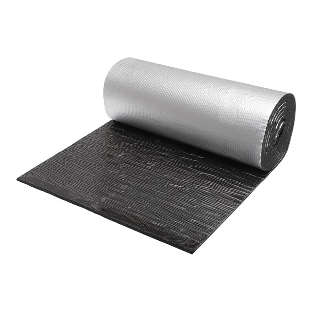 Unique Bargains 197mil 5mm 21.53sqft Alfombra de Aislamiento Acústico para Coche, Material Autoadhesivo para Capó