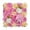 Hot Pink, variant on Artificial Rose Flower Wall Panel Wedding Bridal Baby Shower Party DIY Square 3D Floral Wall Backdrop Decoration Photography Prop