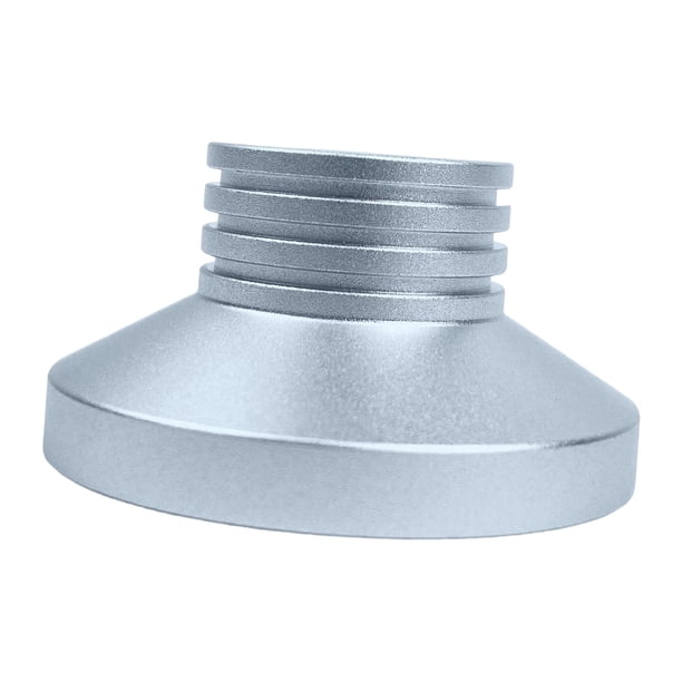 Estabilizador de peso para discos de vinilo de 7", pieza de repuesto de aluminio de alto rendimiento. Plata