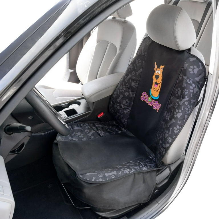 Scooby-Doo Waterproof Front Dog Car Seat Cover, Black - Walmart.com