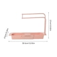 thumbnail image 3 of Kitchen Supplies Sink Rack Basket Sink Cloth Rack Kitchen Rack Retractable Pot Brush Cloth Rack, 3 of 4