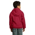 thumbnail image 2 of Port & Company Youth Core Fleece Pullover Hooded SweatShirt PC90YH, 2 of 5