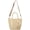 Beige, variant on Women Straw Tote Bags Rattan Crossbody Bag Summer Beach Weave Shoulder Purse Tassel