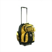 Transworld 738131-YEL Roll-Away Deluxe Rolling Backpack, Yellow