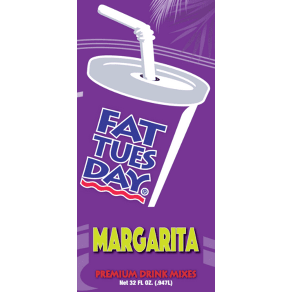 Fat Tuesday Drink Mix Margarita Daiquiri 32OZ Sold Each