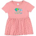 thumbnail image 3 of Inktastic My Gigi Loves Me Cute Elephants Girls Baby Dress, 3 of 5