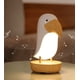 thumbnail image 3 of Luz nocturna LED blanca con forma de pájaro para dormitorio, luz ambiental ajustable, recargable, 3 of 5