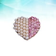 thumbnail image 1 of BEADCEST Car Perfume Solid Heart Shape Pink Rhinestone Air Freshener 2Set for Car, 1 of 7