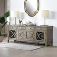 thumbnail image 2 of Jennifer Taylor Home Dauphin 71" TV Stand Display Console Table Grey Cashmere, 2 of 23