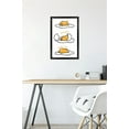 thumbnail image 2 of Gudetama - Not Listening Wall Poster, 14.725" x 22.375" Framed, 2 of 6