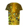 thumbnail image 6 of Going Out Tops for Women Viikei Womens Floral Tops for $5 Tops,Ladies' Casual Short Sleeved Loose Round Neck Printed Top Yellow XXL, 6 of 6