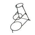 thumbnail image 2 of Langgg Support de Plat Présentoir à Vaisselle Support de Plat Plateau de Service 3 Niveaux de Service pour Plateau de Fruits Rond, 2 of 9
