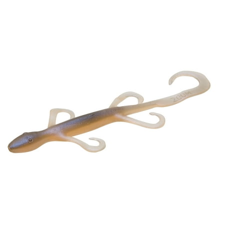 Zoom Lizard Fishing Bait Natural Blue 6" 9-pack Soft Baits