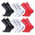 thumbnail image 1 of 6 pares de calcetines para deportes al aire libre, calcetines elásticos para correr, fútbol atlético, 1 of 7