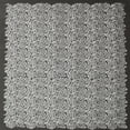 thumbnail image 1 of Ahgly Company Machine Washable Indoor Square Contemporary Silver Gray Area Rugs, 6' Square, 1 of 7