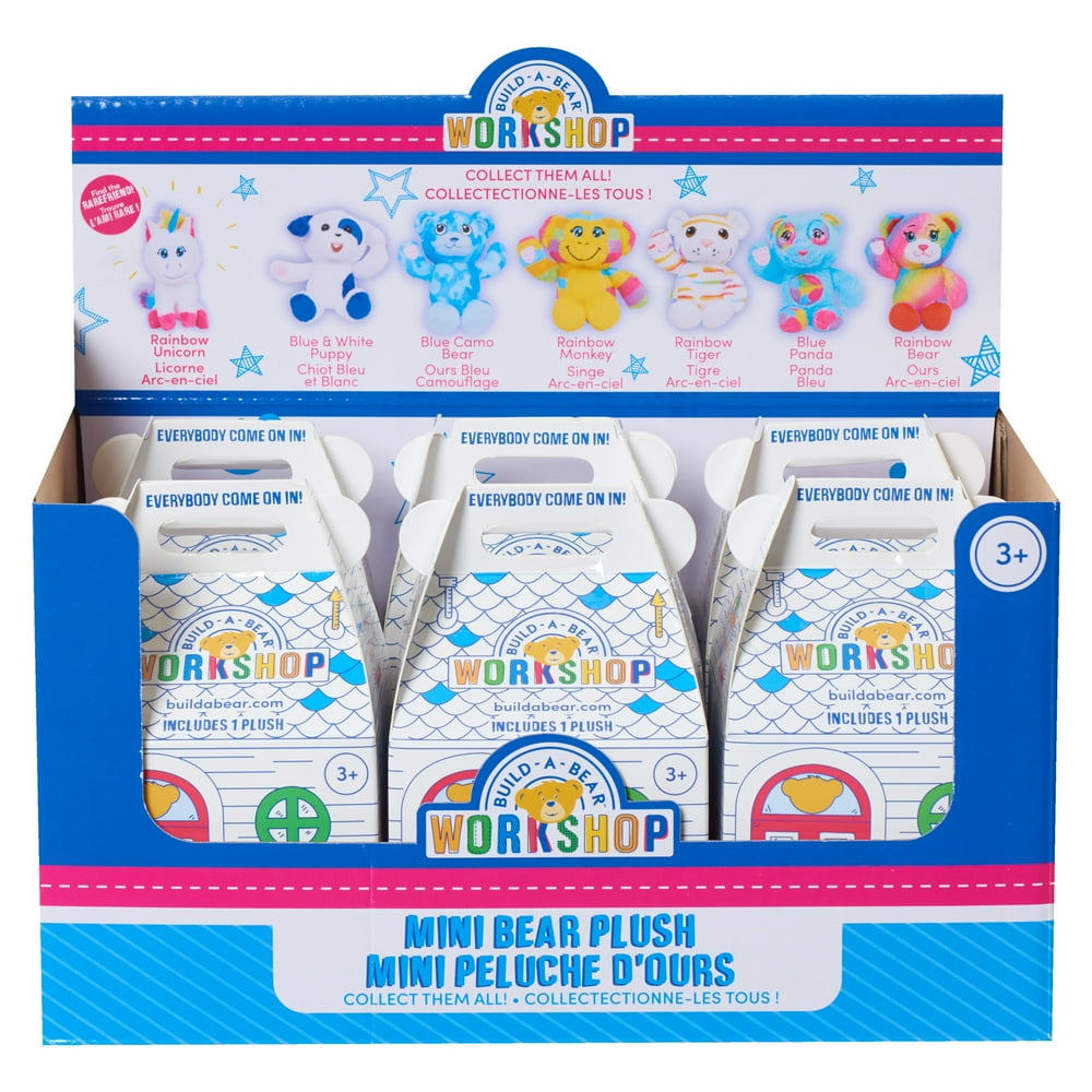 Build A Bear 4" Plush Asst, STYLES MAY VARY