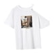 thumbnail image 5 of Camiseta de mujer Camiseta básica femenina de moda para vacaciones, viajes, oficina en la calle S, 5 of 7