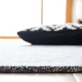 thumbnail image 5 of SAFAVIEH Micro-Loop Catrine Abstract Ogee Wool Runner Rug, Grey/Ivory, 2'3" x 7', 5 of 7