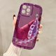 thumbnail image 1 of Funda De TPU Suave Samsung Galaxy A54 A34 A14 A04s A13 A32 A23 A02s A30s A52 A72 A51 A71 A50 A30s NS Púrpura Amor Pulsera Cadena Airbag A Prueba De Golpes Transparente, 1 of 4