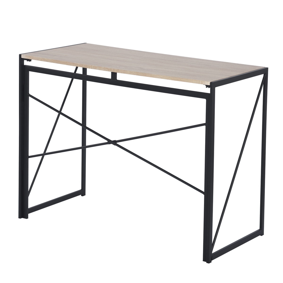 Homy Casa 39.4" Writing Desk - Compact Computer Desk for Small Spaces, Home Office Study Workstation