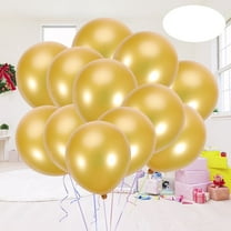 MLINS  100 Pcs Gold Balloons Different Sizes for Birthday Party Golden