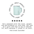thumbnail image 6 of Corkcicle Triple Insulated Coffee Mug with Lid and Handle, Gloss Powder Blue, 16 oz – Stainless Steel Travel Mug Keeps Beverages Hot for 3+ Hours – Non-Slip, Easy-Grip, Spill-Resistant Tumbler, 6 of 8