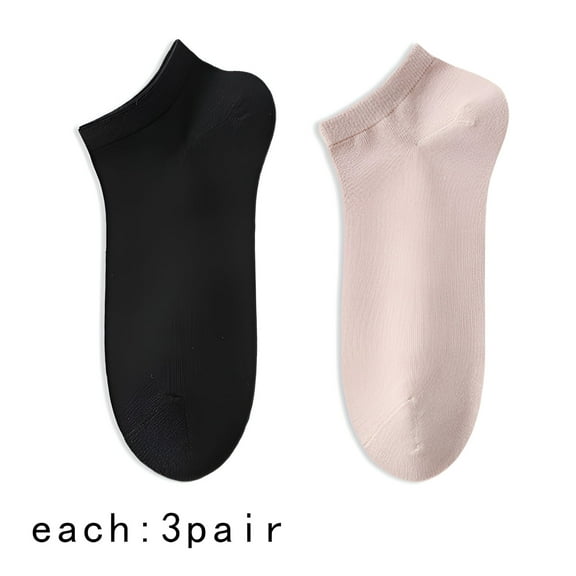 TELOLY 6Pairs Ankle Socks for Women,Cotton Women'S Socks Size 9-11,Women'S Ankle Socks