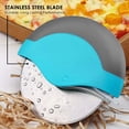 thumbnail image 5 of Kitchy Pizza Cutter Wheel - Super Sharp and Easy To Clean Slicer, Kitchen Gadget with Protective Blade Guard (Green), 5 of 5