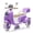 Purple, variant on Cirui 2 Seater 12V Kids Motorcycle,3 Wheel Ride Dual Motorcycle,Toy 12V Electric Motorcycle with Front LED Light/USB/Storage Box,Blue
