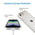 thumbnail image 5 of JETech Case for iPhone SE 3/2 (2022/2020 Edition), 4.7-Inch, Non-Yellowing Shockproof Phone Bumper Cover, Anti-Scratch Clear Back (Clear), 5 of 6