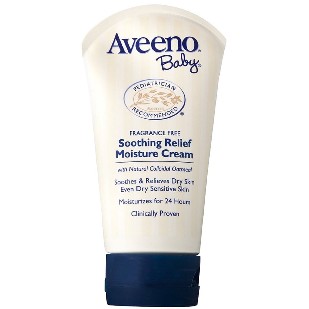 6 Pack AVEENO Baby Soothing Relief Moisture Cream 5 oz