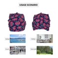 thumbnail image 7 of Xecao Rose Flowers Print Knit Hat,Winter Beanie for Men Women, Beanie Soft Warm Ski Stocking Cuffed Cap, 7 of 7