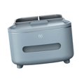 thumbnail image 2 of GROWTH TANK Tissue Box Cover Desk Storage Organizer Tissue Case for Home Bathroom Toilet Blue, 2 of 9