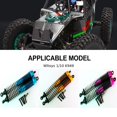 thumbnail image 1 of Baohd RCGOFOLLOW 2pcs Aluminum Alloy Wear-resistant Front Rear Shock Absorber For 1/10 Rc Front Rear Shock Absorber WLtoys K949 10428 Dark Blue, 1 of 6