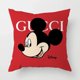 thumbnail image 5 of Disneyland Mickey Mouse lindo dibujo animado Ins estilo cojín almohada coche cama sofá cojín decorativo habitación cojín para sala de estar, 5 of 5