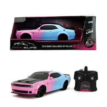 Pink Slips 1:16 Dodge Challenger Hellcat Widebody RC Radio Control Cars, Plastic, 6 