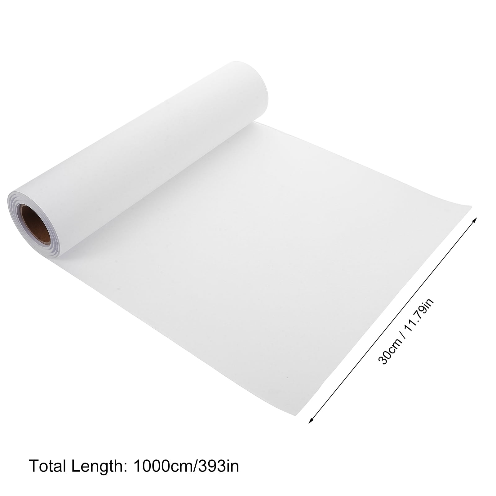 unbranded Large White Paper Roll For Drawing Kids Art Roll Preschool Craft Paper Thick Sketch Paper Roll For Painting For School And Home Use