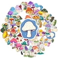 thumbnail image 2 of 35pcs-50pcs Colorful Sticker Pack Mushroom Stationery Stickers Cute Graffiti Decals for Luggage Laptop Suitcase, 2 of 9